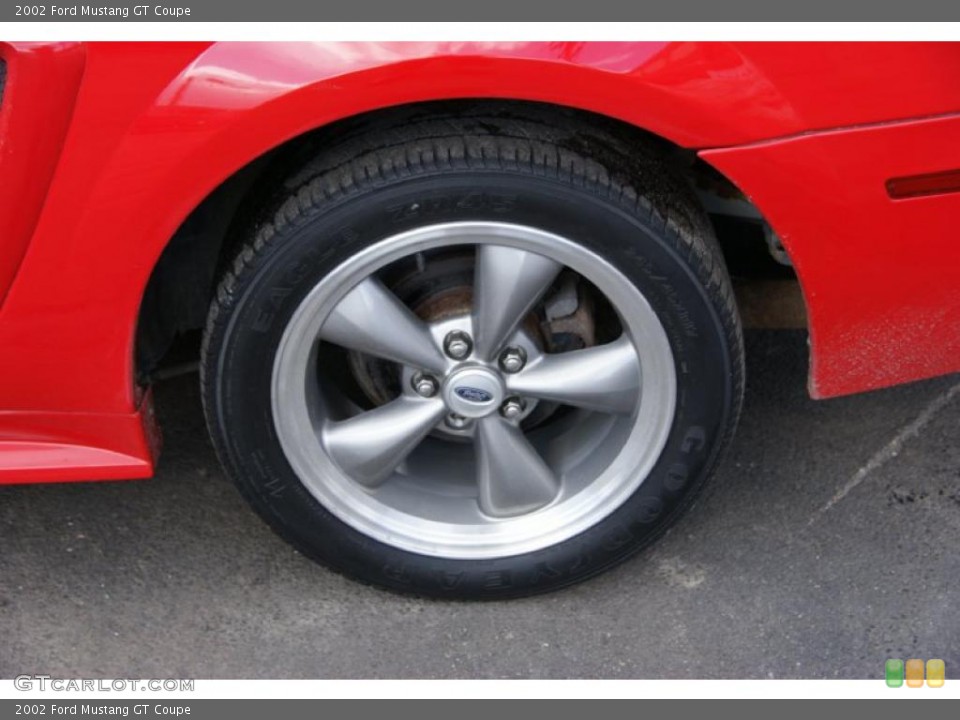2002 Ford Mustang GT Coupe Wheel and Tire Photo #45799643