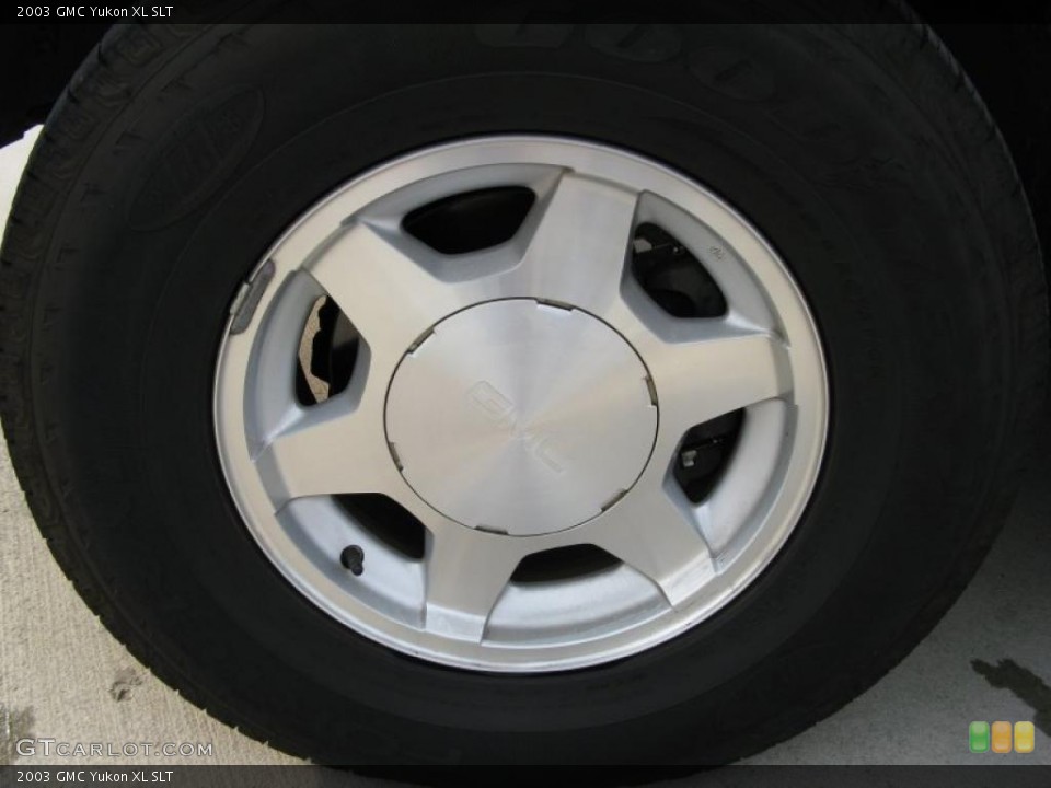 2003 GMC Yukon XL SLT Wheel and Tire Photo #45802049