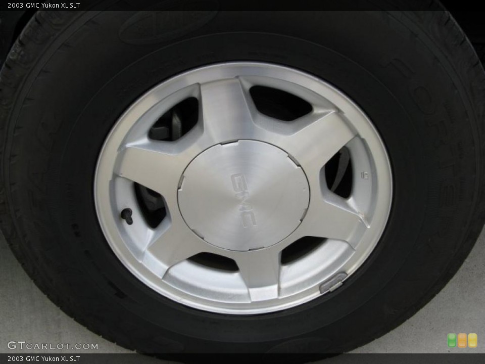 2003 GMC Yukon XL SLT Wheel and Tire Photo #45802057