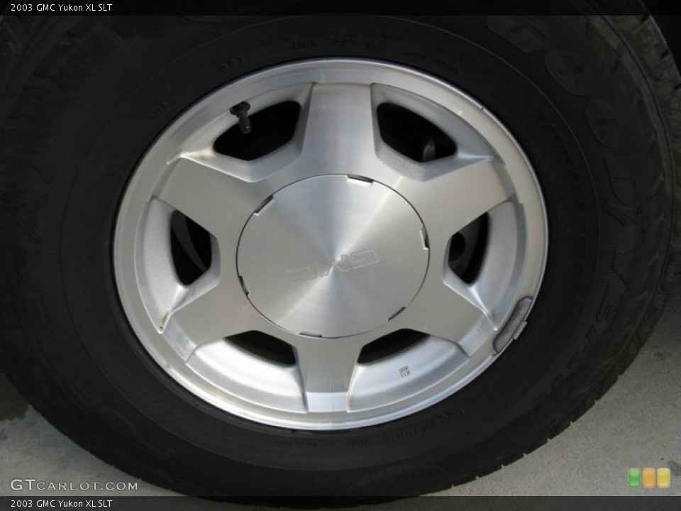 2003 GMC Yukon XL SLT Wheel and Tire Photo #45802065