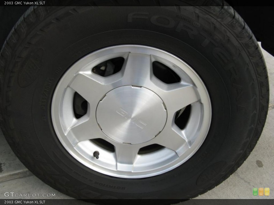2003 GMC Yukon XL SLT Wheel and Tire Photo #45802073