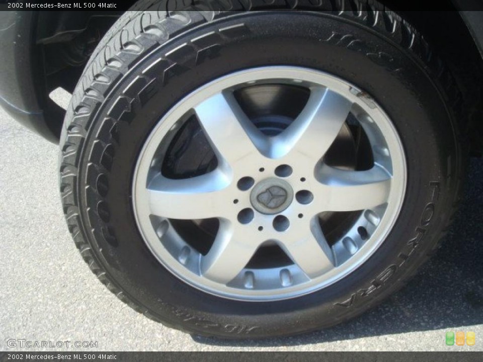 2002 Mercedes-Benz ML 500 4Matic Wheel and Tire Photo #45806961