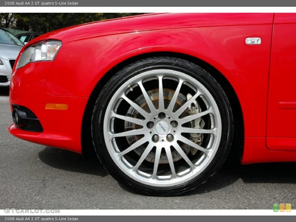 2008 Audi A4 Custom Wheel and Tire Photo #45809851