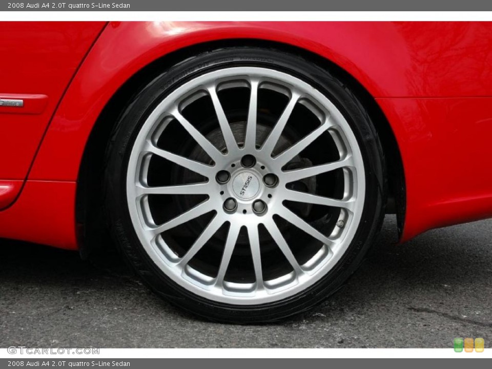 2008 Audi A4 Custom Wheel and Tire Photo #45809863