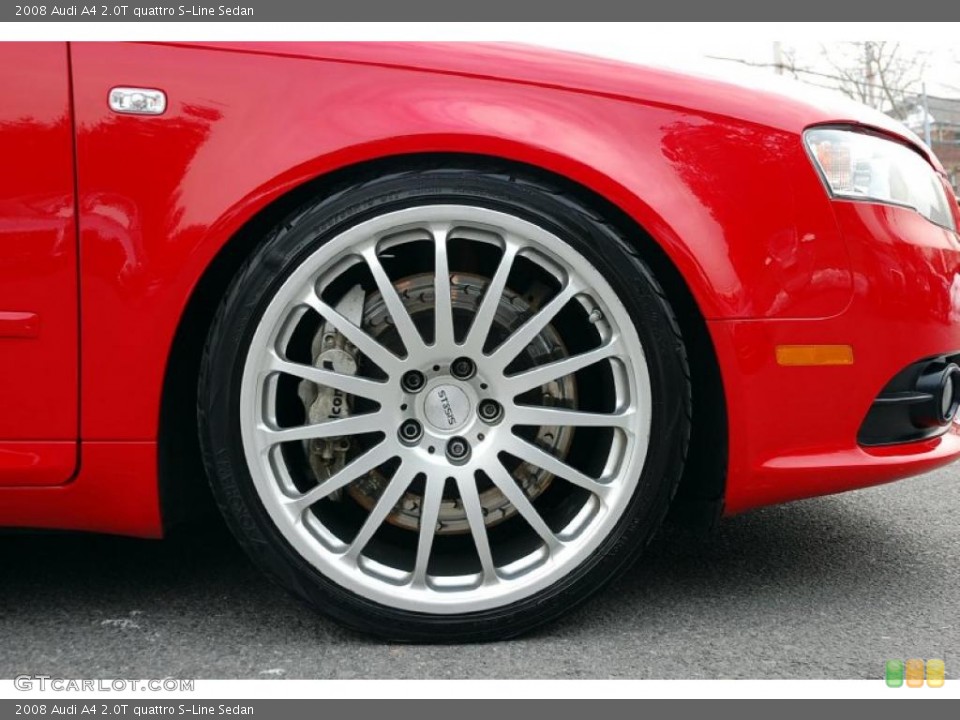 2008 Audi A4 Custom Wheel and Tire Photo #45809875