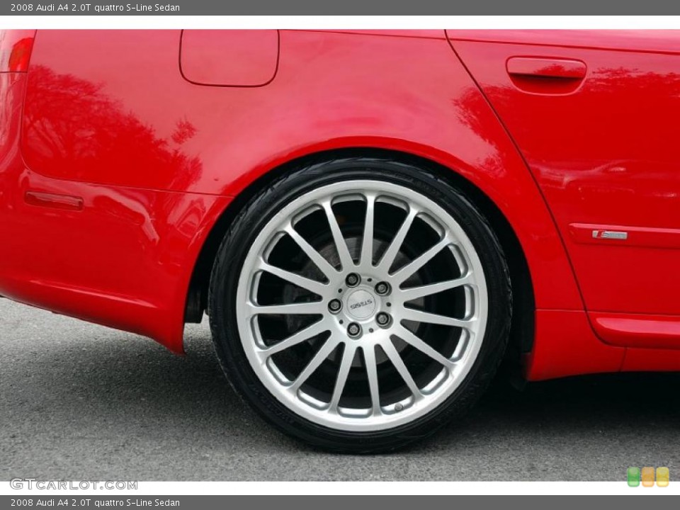 2008 Audi A4 Custom Wheel and Tire Photo #45809887