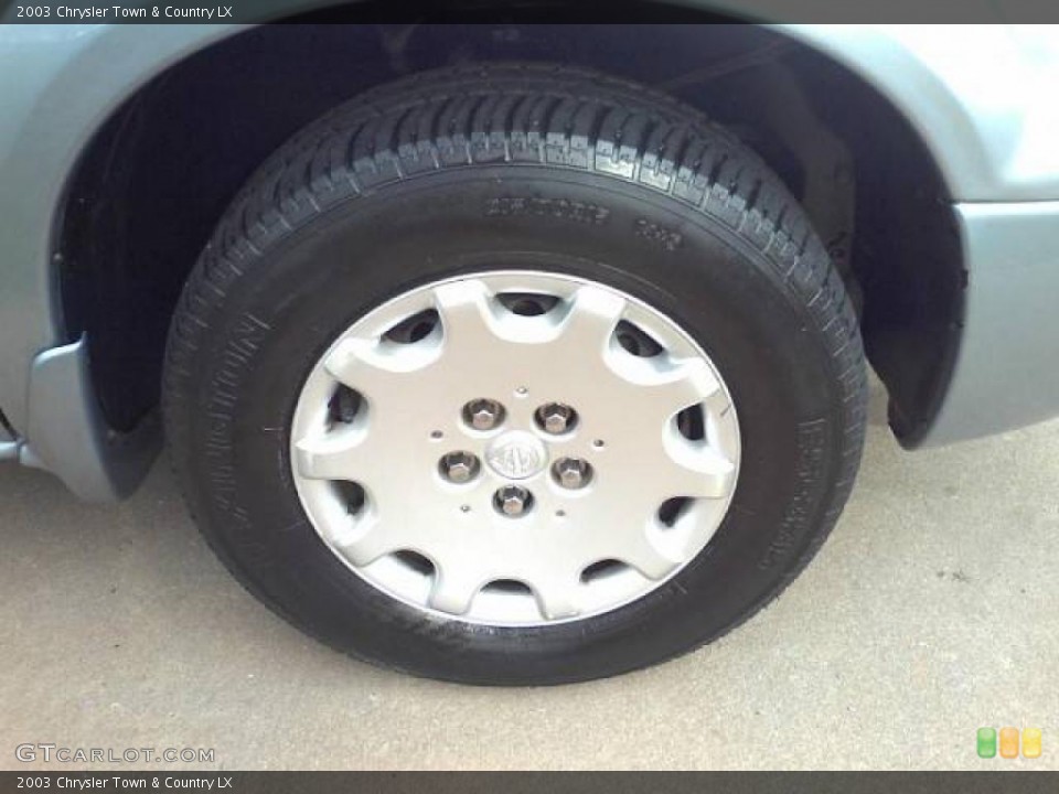 2003 Chrysler Town & Country LX Wheel and Tire Photo #45810349