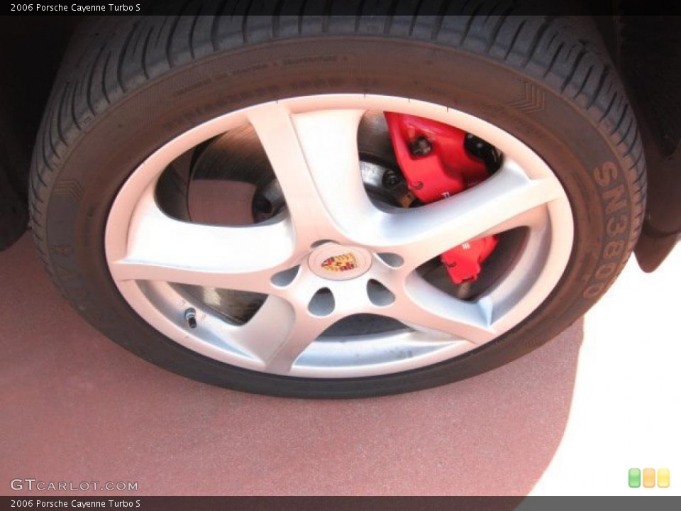 2006 Porsche Cayenne Turbo S Wheel and Tire Photo #45811929
