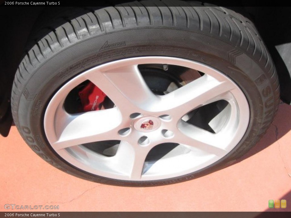 2006 Porsche Cayenne Turbo S Wheel and Tire Photo #45811945