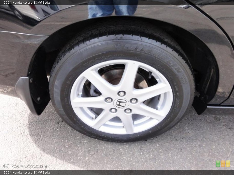 2004 Honda Accord EX V6 Sedan Wheel and Tire Photo #45813289