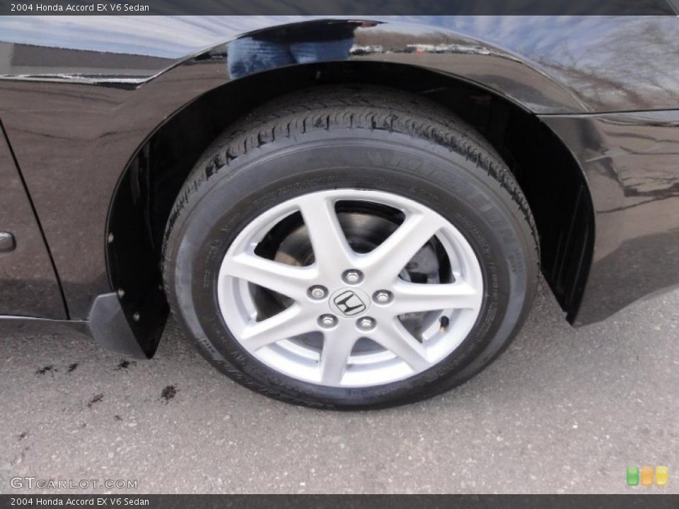 2004 Honda Accord EX V6 Sedan Wheel and Tire Photo #45813297