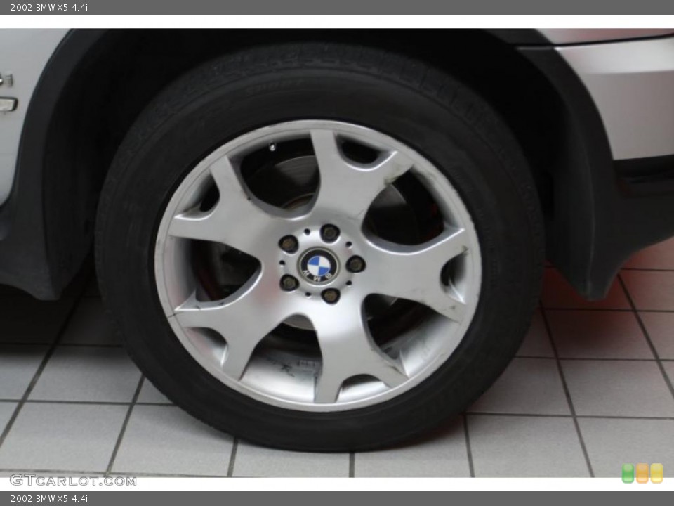 2002 BMW X5 4.4i Wheel and Tire Photo #45814521