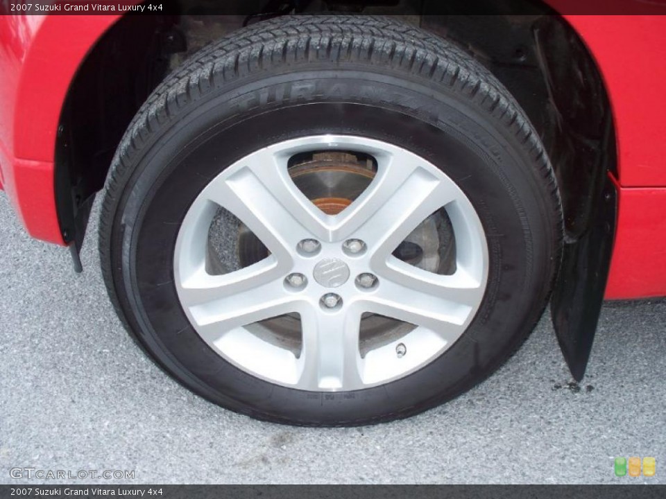 2007 Suzuki Grand Vitara Luxury 4x4 Wheel and Tire Photo #45819325
