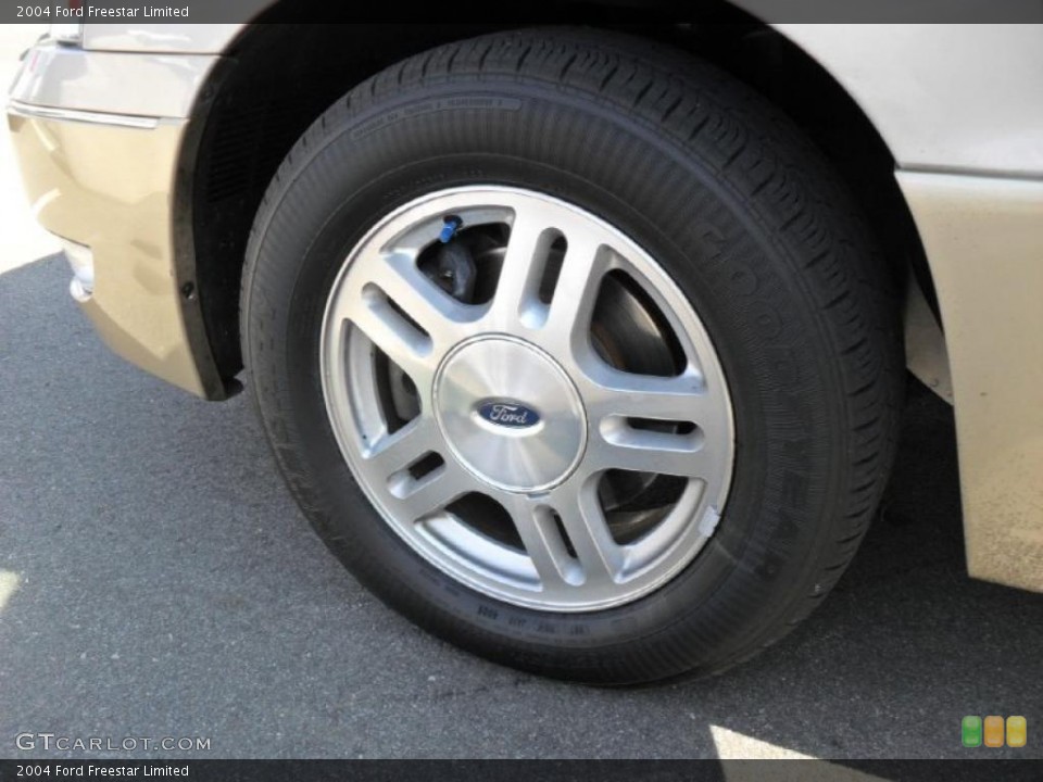 2004 Ford Freestar Limited Wheel and Tire Photo #45836565