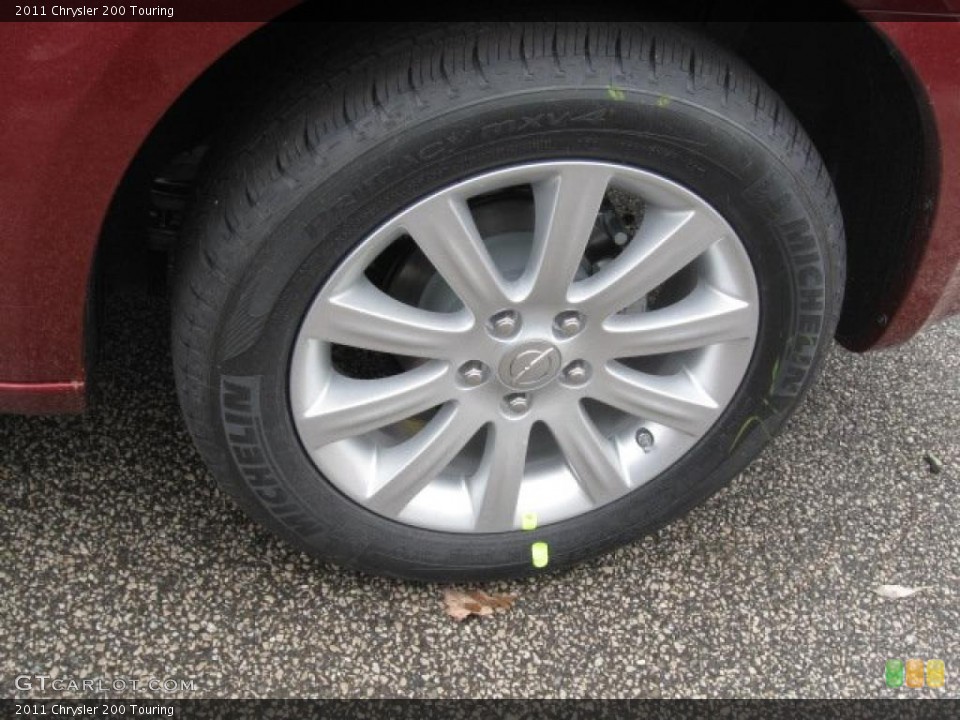 2011 Chrysler 200 Touring Wheel and Tire Photo #45843908