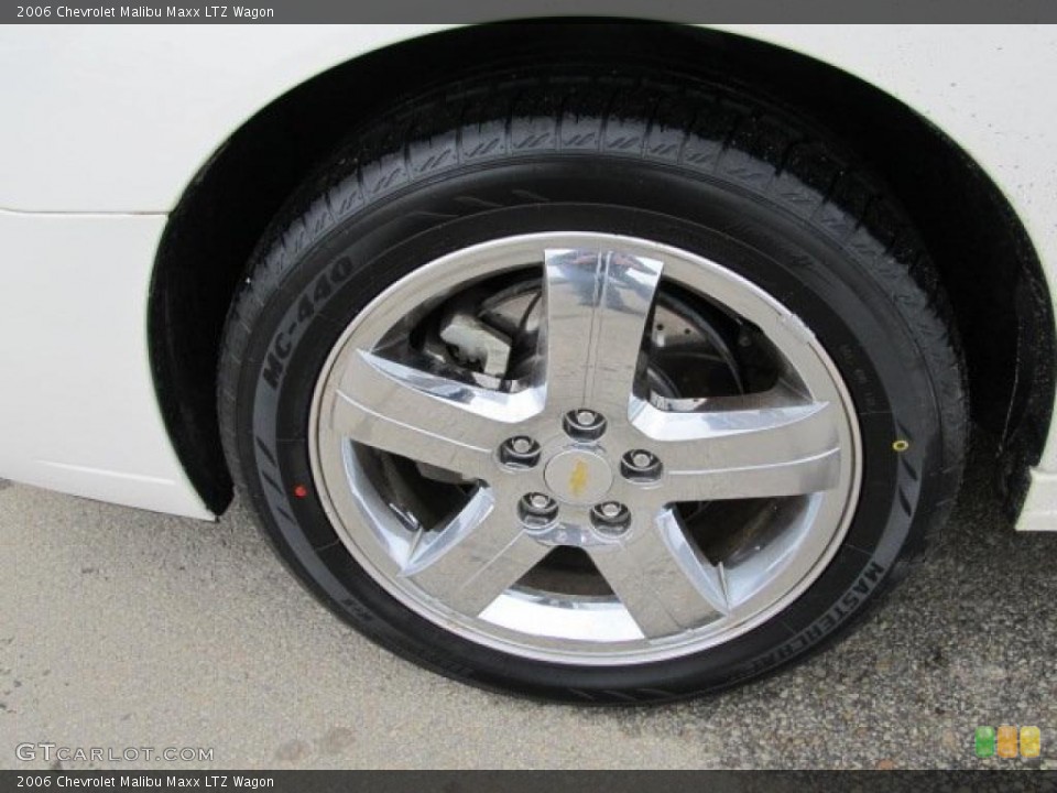 2006 Chevrolet Malibu Maxx LTZ Wagon Wheel and Tire Photo #45850289