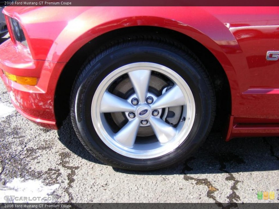 2008 Ford Mustang GT Premium Coupe Wheel and Tire Photo #45852677