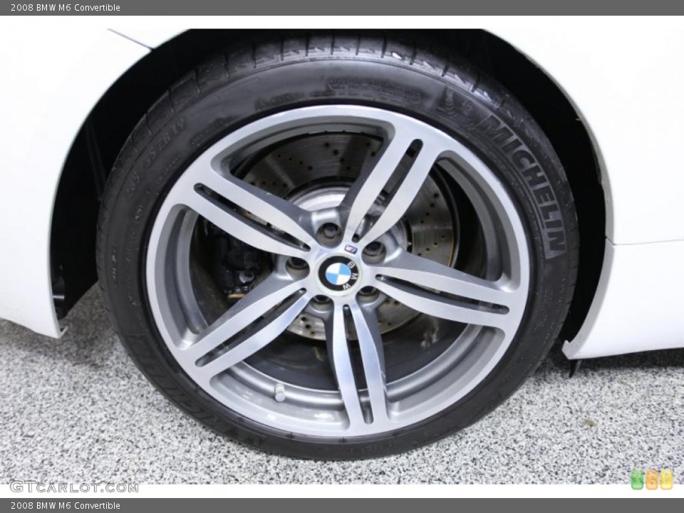 2008 BMW M6 Convertible Wheel and Tire Photo #45854574