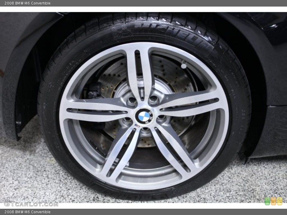 2008 BMW M6 Convertible Wheel and Tire Photo #45854902