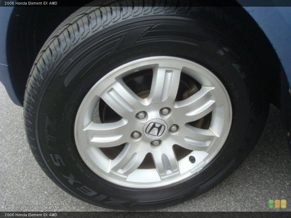 2006 Honda Element EX AWD Wheel and Tire Photo #45855658
