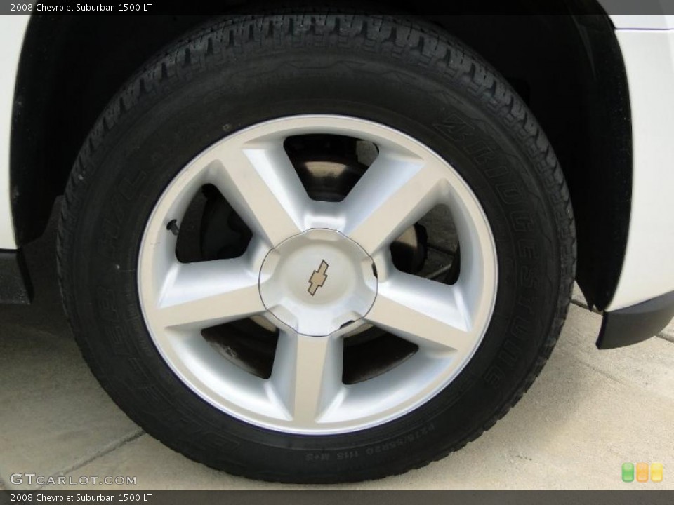 2008 Chevrolet Suburban 1500 LT Wheel and Tire Photo #45857942