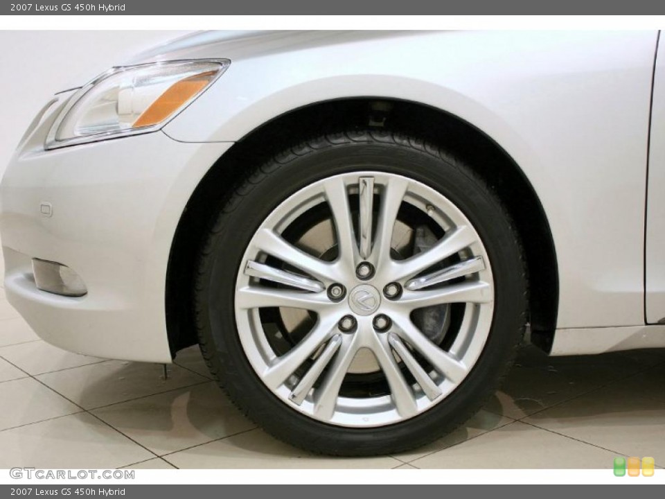 2007 Lexus GS 450h Hybrid Wheel and Tire Photo #45858650