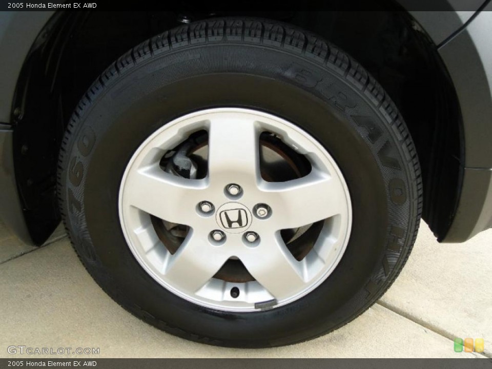 2005 Honda Element EX AWD Wheel and Tire Photo #45859238
