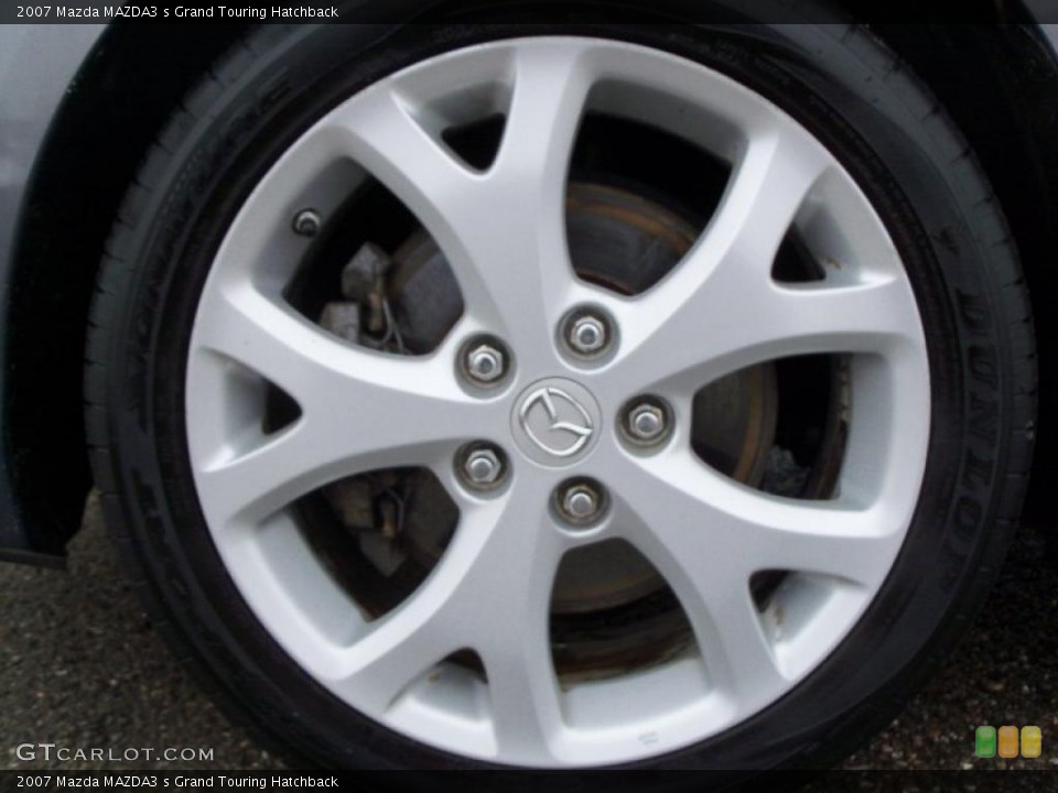 2007 Mazda MAZDA3 s Grand Touring Hatchback Wheel and Tire Photo #45866411