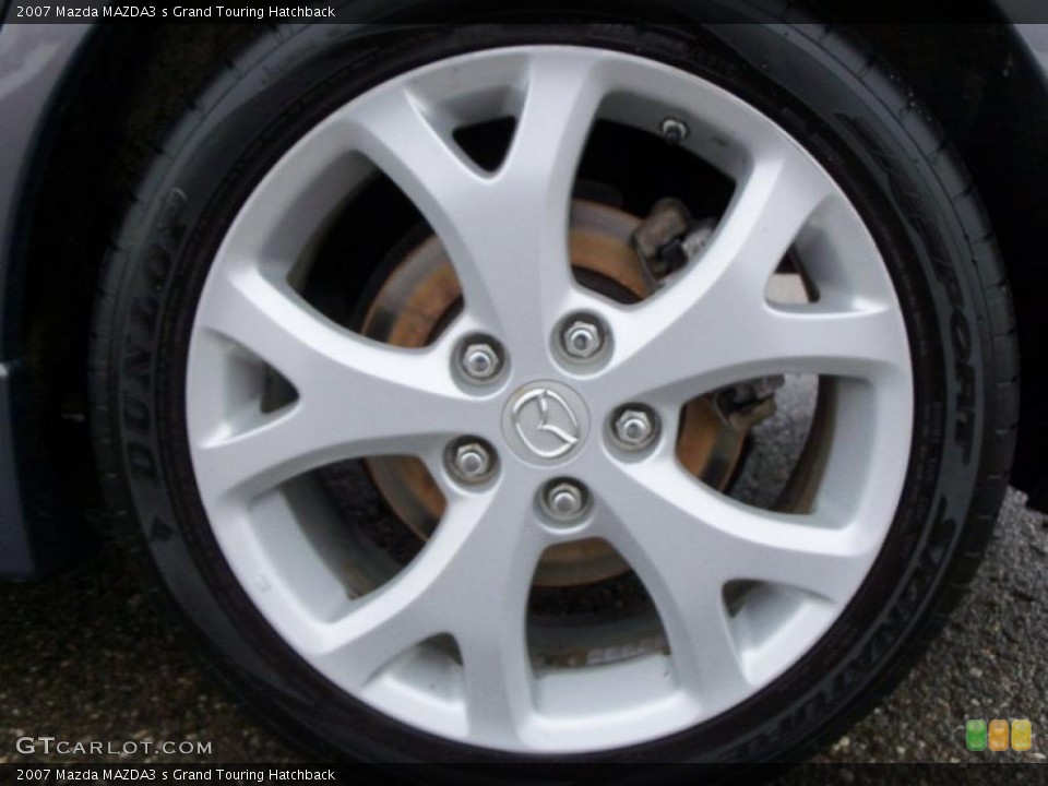 2007 Mazda MAZDA3 s Grand Touring Hatchback Wheel and Tire Photo #45866423