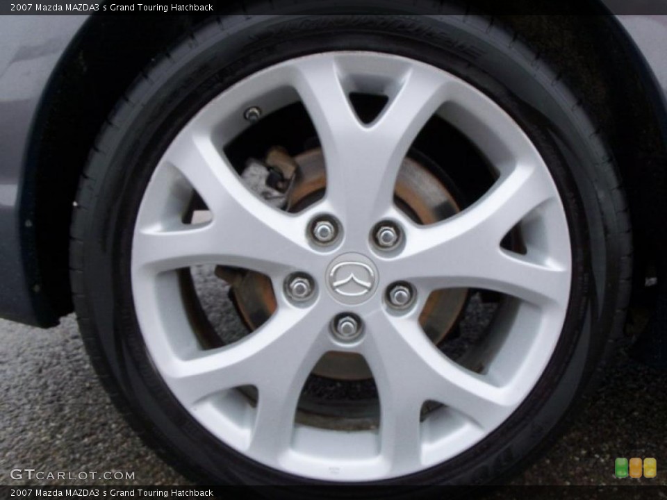 2007 Mazda MAZDA3 s Grand Touring Hatchback Wheel and Tire Photo #45866431