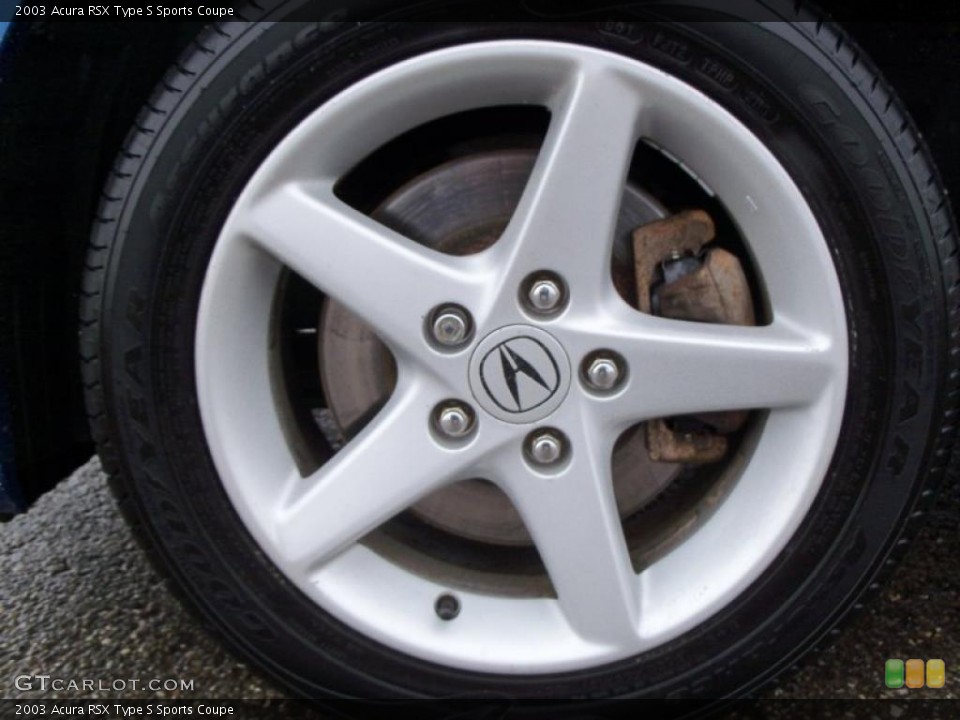 2003 Acura RSX Type S Sports Coupe Wheel and Tire Photo #45866867