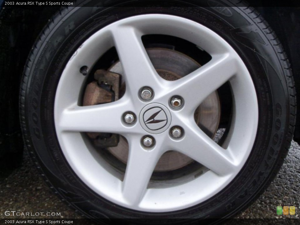 2003 Acura RSX Type S Sports Coupe Wheel and Tire Photo #45866871