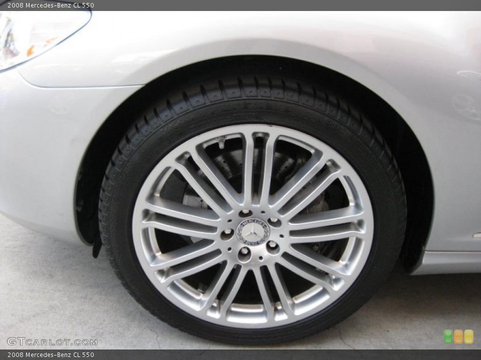 2008 Mercedes-Benz CL 550 Wheel and Tire Photo #45867879