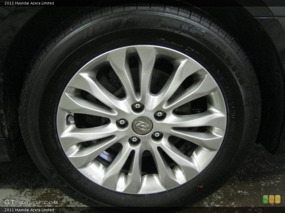 2011 Hyundai Azera Limited Wheel and Tire Photo #45868227