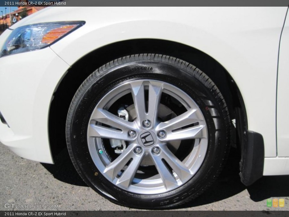 2011 Honda CR-Z EX Sport Hybrid Wheel and Tire Photo #45886304