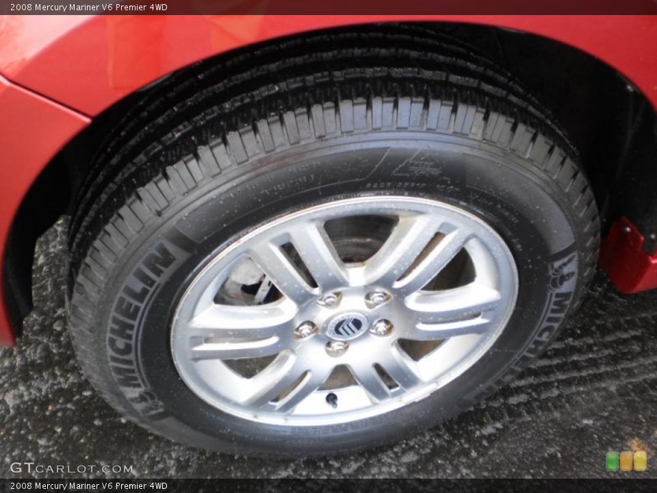 2008 Mercury Mariner V6 Premier 4WD Wheel and Tire Photo #45889917