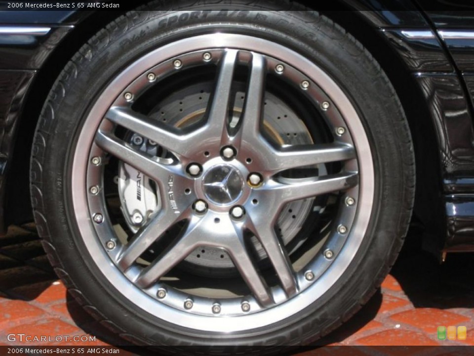 2006 Mercedes-Benz S 65 AMG Sedan Wheel and Tire Photo #45895135