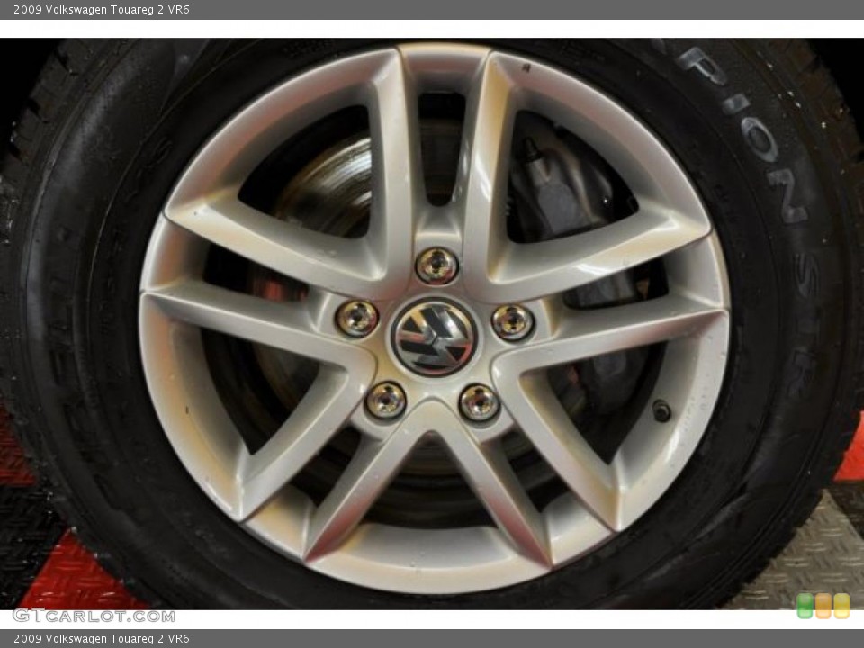 2009 Volkswagen Touareg 2 VR6 Wheel and Tire Photo #45897678