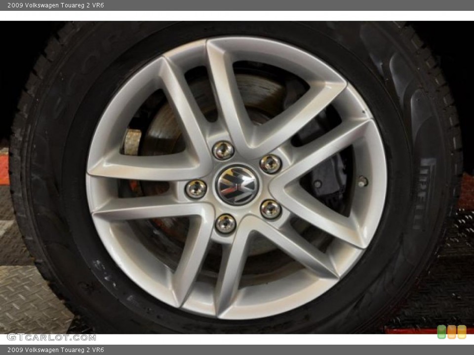 2009 Volkswagen Touareg 2 VR6 Wheel and Tire Photo #45897681