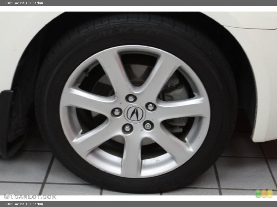 2005 Acura TSX Sedan Wheel and Tire Photo #45898509