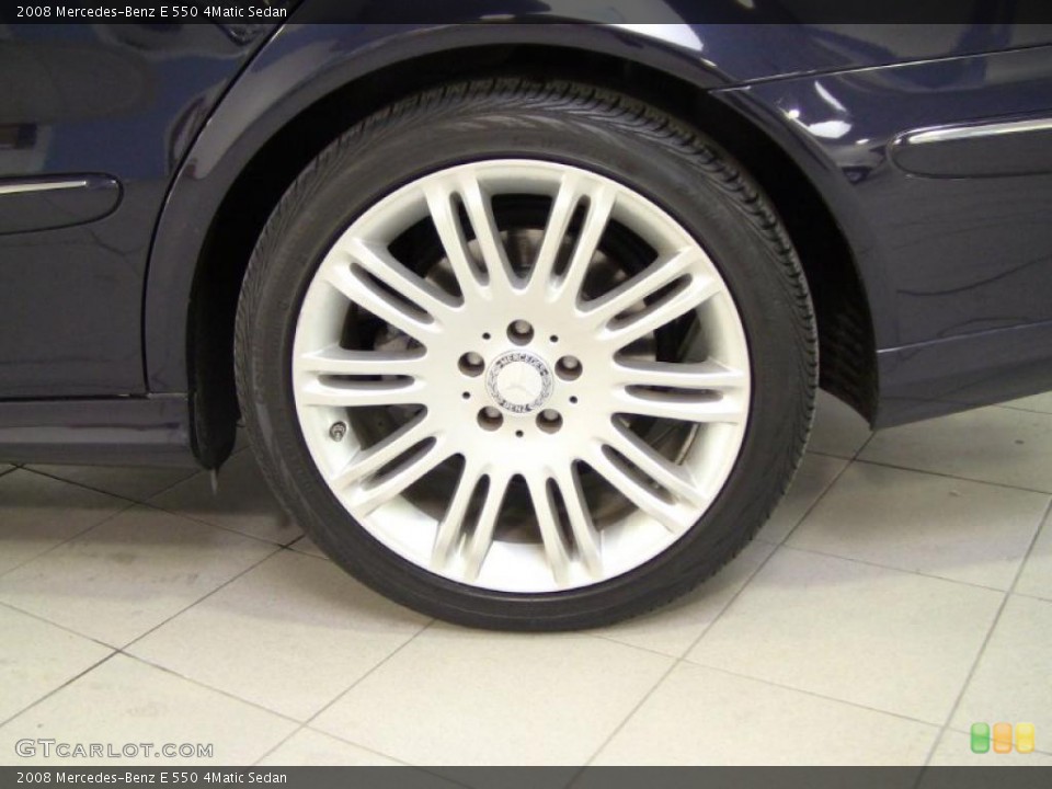 2008 Mercedes-Benz E 550 4Matic Sedan Wheel and Tire Photo #45901204