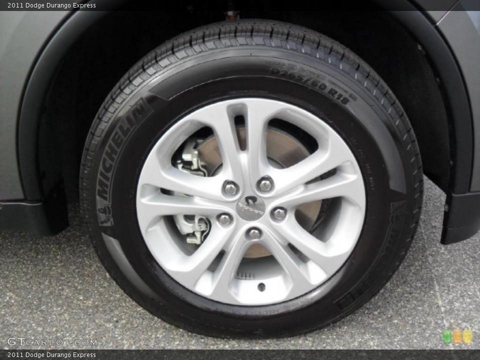 2011 Dodge Durango Express Wheel and Tire Photo #45903737