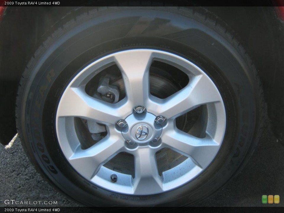 2009 Toyota RAV4 Limited 4WD Wheel and Tire Photo #45907700