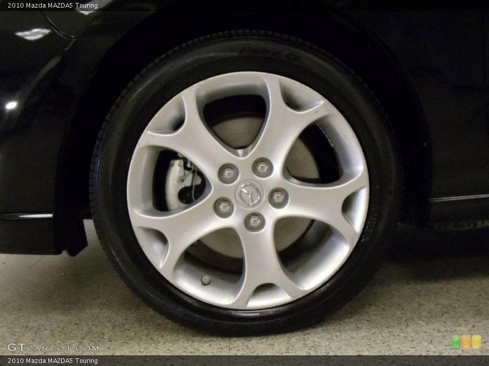 2010 Mazda MAZDA5 Touring Wheel and Tire Photo #45909114