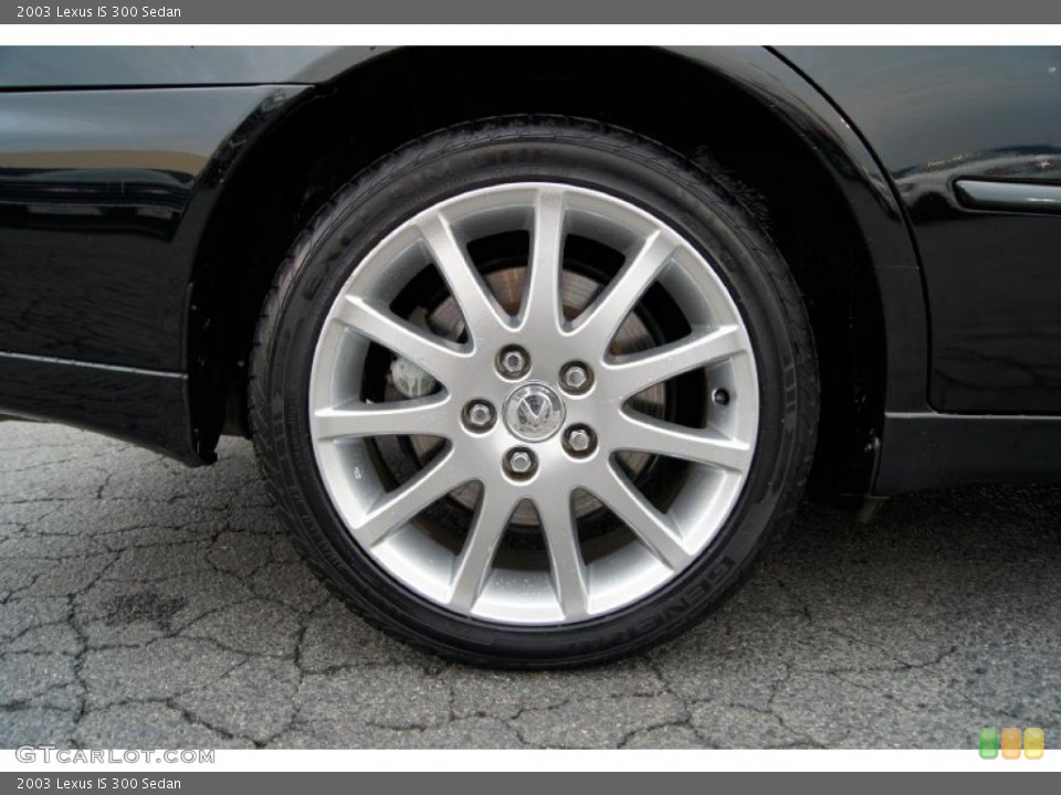 2003 Lexus IS 300 Sedan Wheel and Tire Photo #45914418