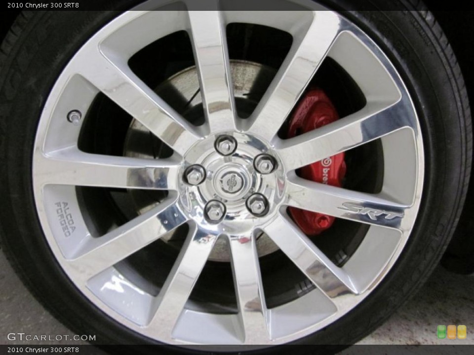 2010 Chrysler 300 SRT8 Wheel and Tire Photo #45916207