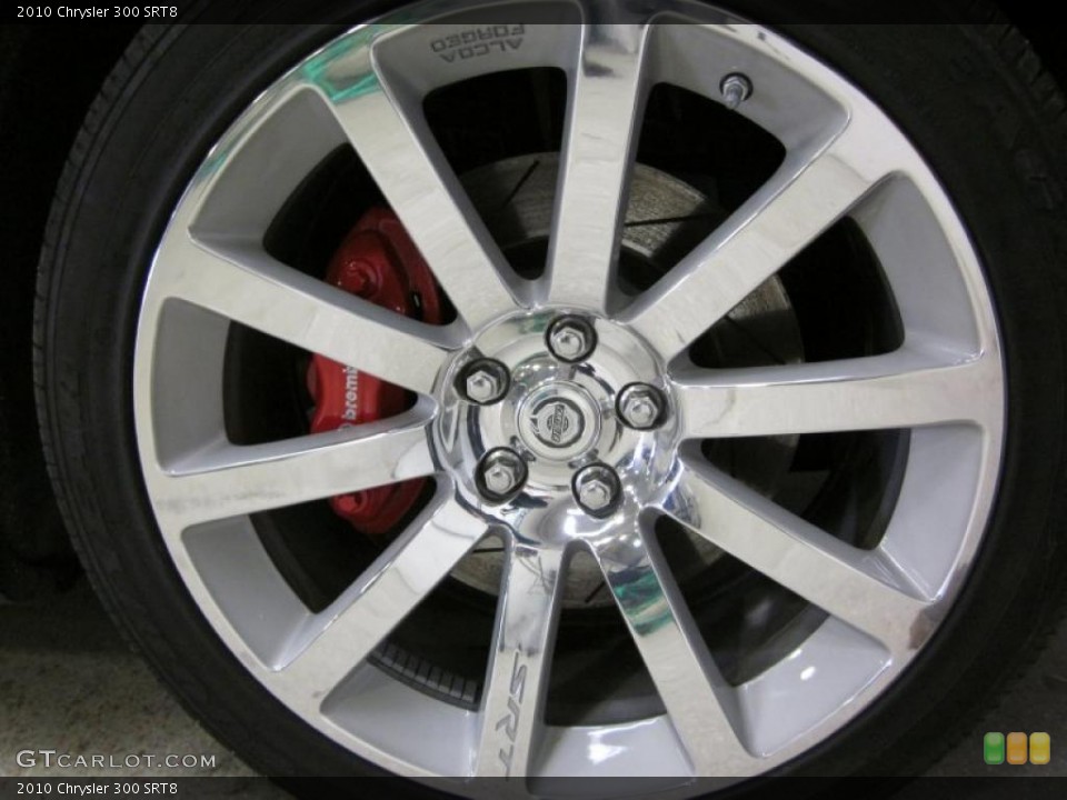 2010 Chrysler 300 SRT8 Wheel and Tire Photo #45916219