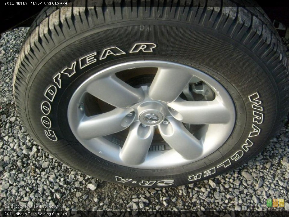 2011 Nissan Titan SV King Cab 4x4 Wheel and Tire Photo #45927379