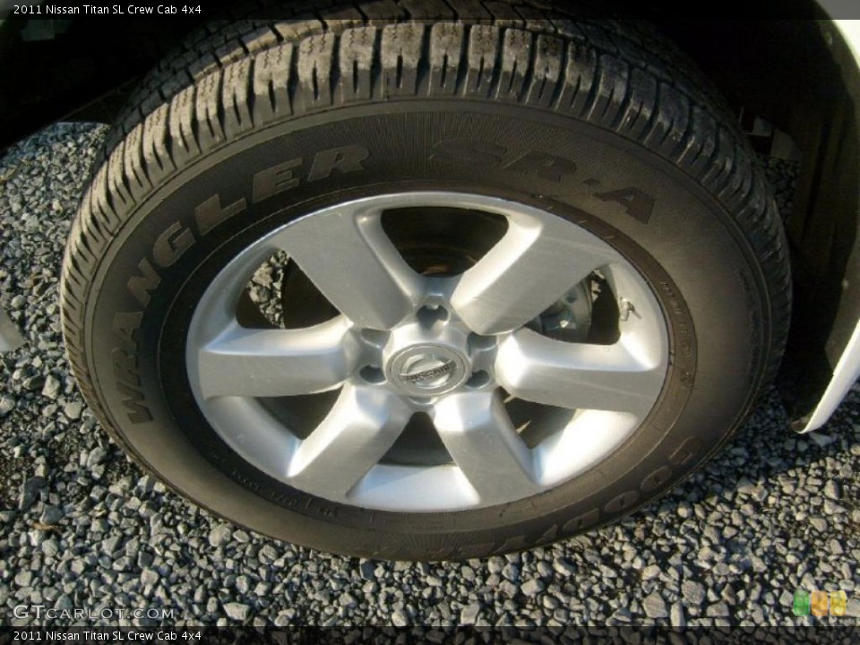 2011 Nissan Titan SL Crew Cab 4x4 Wheel and Tire Photo #45927552