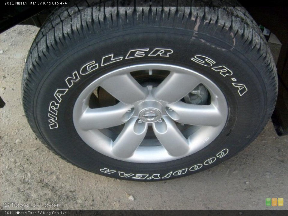 2011 Nissan Titan SV King Cab 4x4 Wheel and Tire Photo #45927694